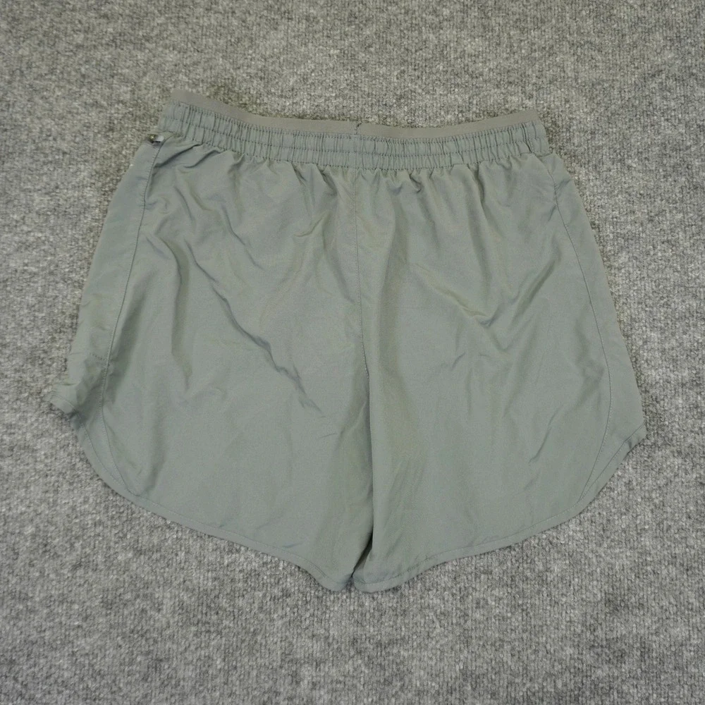 Nike Running Shorts Womens M Gray Dri-FIT Zipper Pocket CZ9576-084 - Picture 6 of 11